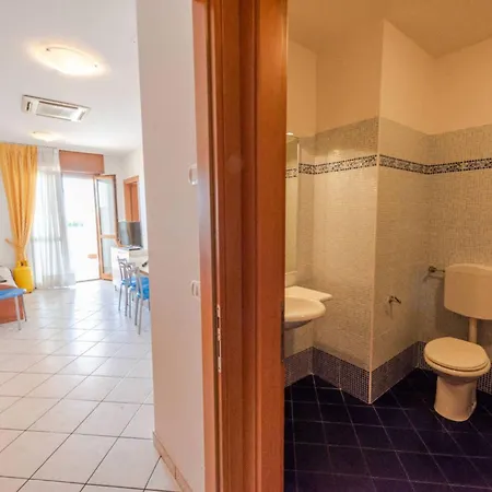 Apartment Beachfront Colourful Flat With Swimming Pool *